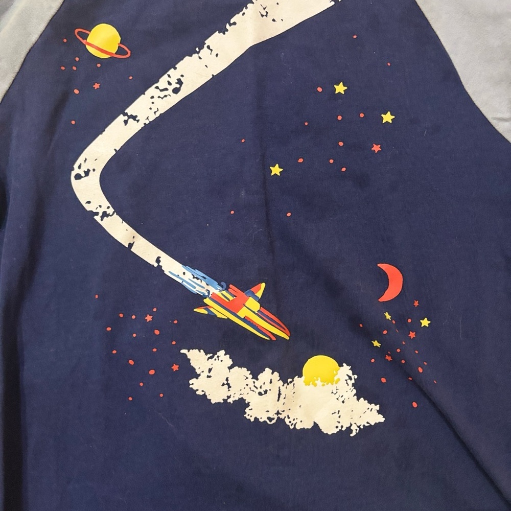 Space Adventure Kids Raglan - Picture 3 of 3